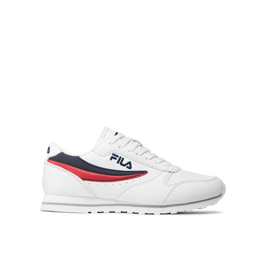 Fila Sneakersy Orbit Low Teens FFT0014.13032 Biały ze sklepu MODIVO w kategorii Buty sportowe damskie - zdjęcie 182752834