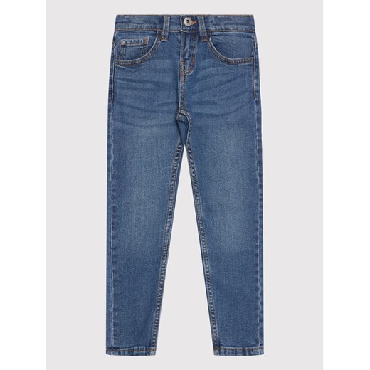 Pepe Jeans Jeansy Teo PB201776 Niebieski Super Skinny Fit ze sklepu MODIVO w kategorii Spodnie chłopięce - zdjęcie 182752920