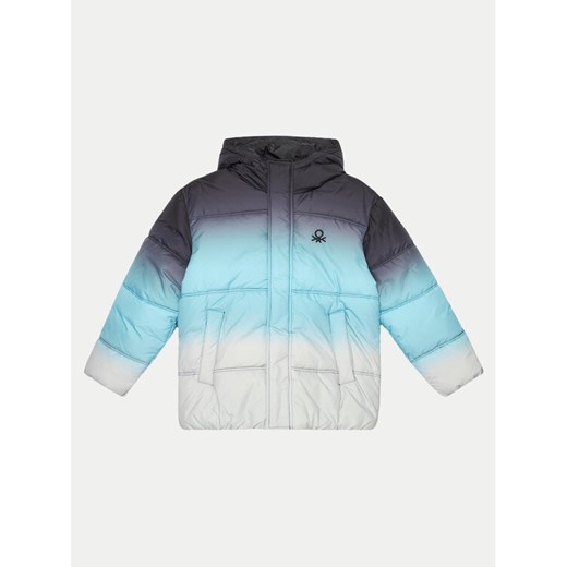 United Colors Of Benetton Kurtka zimowa 23G5CN05W Niebieski Regular Fit ze sklepu MODIVO w kategorii Kurtki chłopięce - zdjęcie 182752963