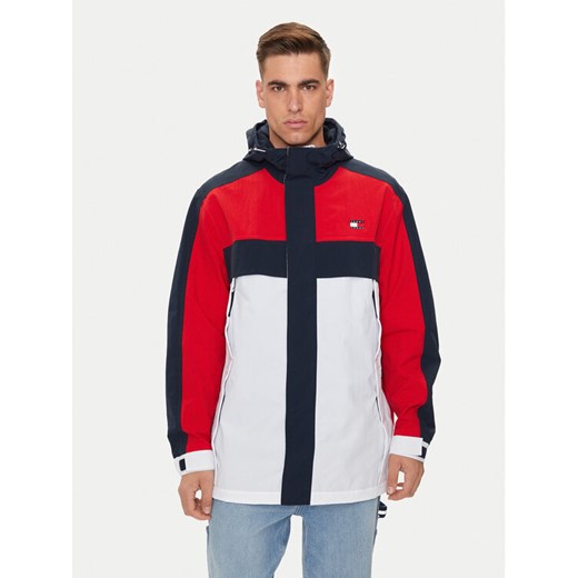 Tommy Jeans Parka Archive DM0DM19477 Czerwony Relaxed Fit ze sklepu MODIVO w kategorii Parki męskie - zdjęcie 182753011