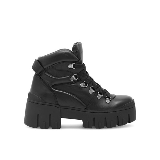 Badura Botki AHMET-02 Czarny ze sklepu MODIVO w kategorii Workery damskie - zdjęcie 182753083