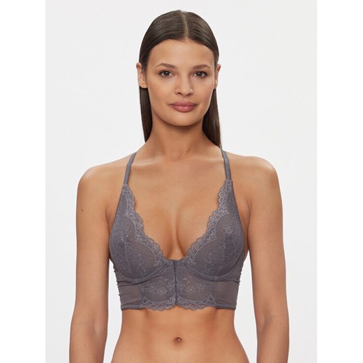 Gossard Biustonosz z fiszbiną Superboost 7718 Szary ze sklepu MODIVO w kategorii Biustonosze - zdjęcie 182753210