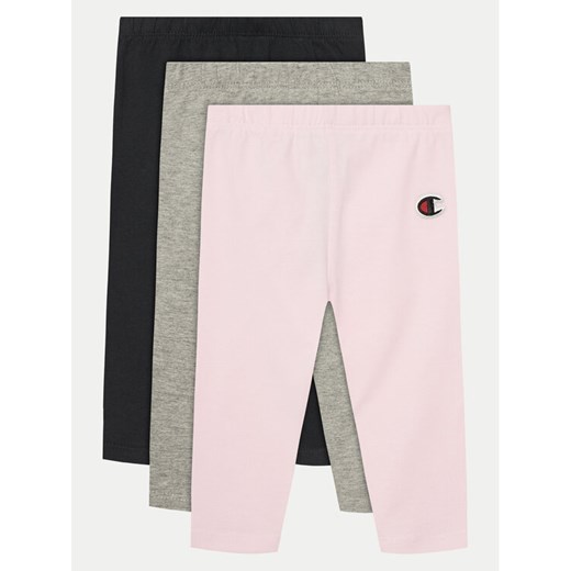 Champion Komplet 3 par legginsów 404975 Kolorowy Slim Fit ze sklepu MODIVO w kategorii Spodnie i półśpiochy - zdjęcie 182753241