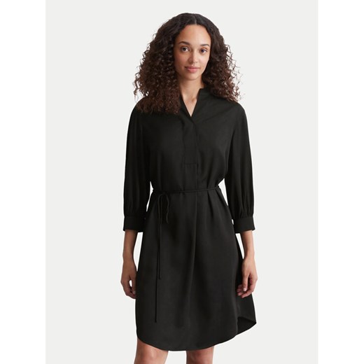 Marc O'Polo Sukienka koszulowa 408 1169 21467 Czarny Loose Fit ze sklepu MODIVO w kategorii Sukienki - zdjęcie 182753334