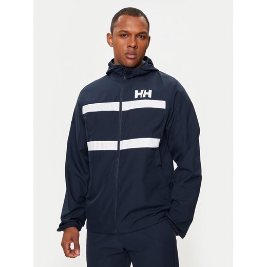 Helly Hansen Kurtka żeglarska Salt Striped Windbreaker Jkt 34453 Granatowy Regular Fit ze sklepu MODIVO w kategorii Kurtki męskie - zdjęcie 182753344