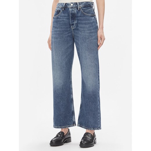 Tommy Hilfiger Jeansy Loose Straight Rw Klo WW0WW40646 Niebieski Wide Leg ze sklepu MODIVO w kategorii Jeansy damskie - zdjęcie 182753374
