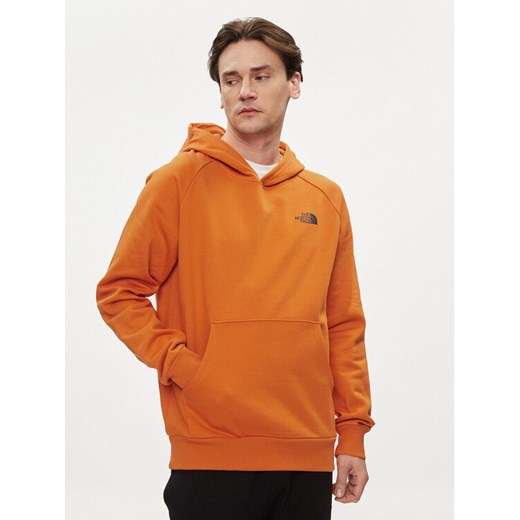 The North Face Bluza Redbox NF0A2ZWU Pomarańczowy Regular Fit ze sklepu MODIVO w kategorii Bluzy męskie - zdjęcie 182753462