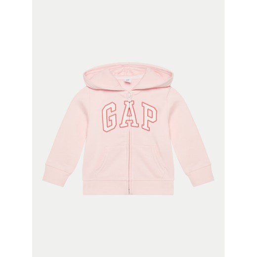 Gap Bluza 841821-02 Różowy Regular Fit ze sklepu MODIVO w kategorii Bluzy dziewczęce - zdjęcie 182753491