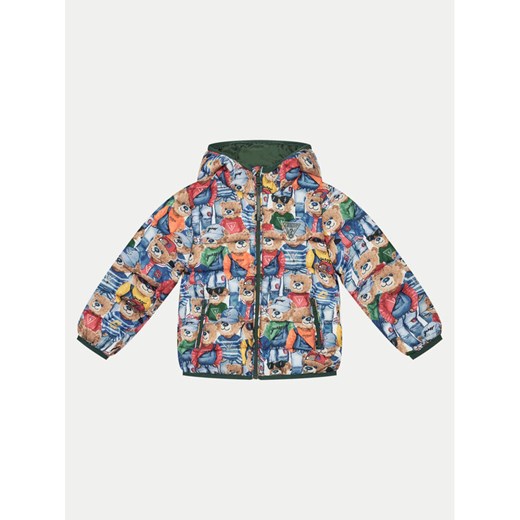 Guess Kurtka przejściowa N5RL12 WCFM0 Kolorowy Regular Fit ze sklepu MODIVO w kategorii Kurtki chłopięce - zdjęcie 182753624