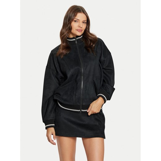 Guess Bluza V5RQ04 KCJY2 Czarny Regular Fit ze sklepu MODIVO w kategorii Bluzy damskie - zdjęcie 182753702
