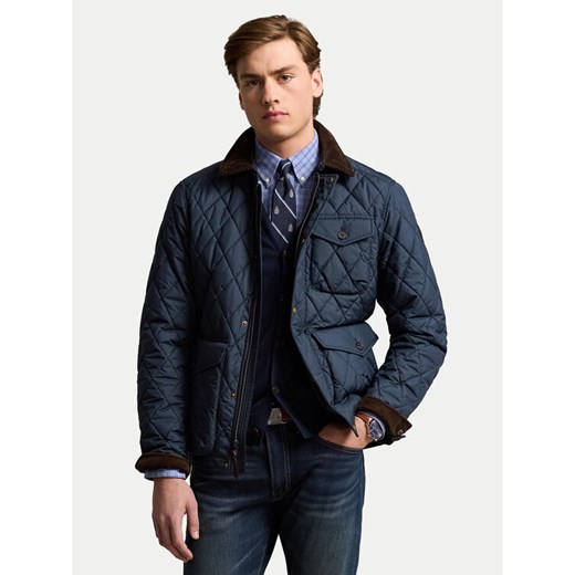 Polo Ralph Lauren Kurtka przejściowa 710847071006 Granatowy Regular Fit ze sklepu MODIVO w kategorii Kurtki męskie - zdjęcie 182753743