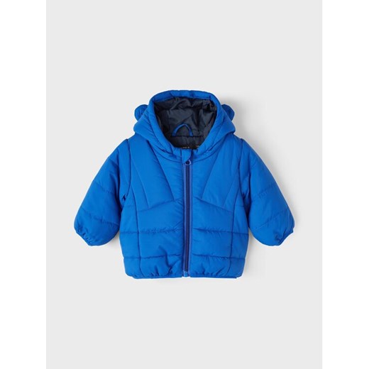 NAME IT Kurtka zimowa 13216476 Niebieski Regular Fit ze sklepu MODIVO w kategorii Kombinezony i kurtki - zdjęcie 182753744