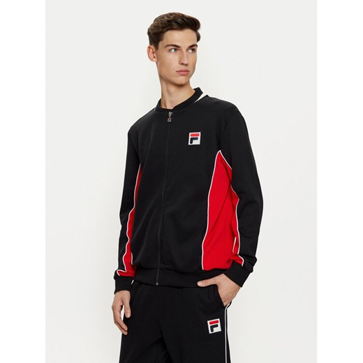 Fila Bluza Settanta FAM0645 Czarny Regular Fit ze sklepu MODIVO w kategorii Bluzy męskie - zdjęcie 182753760