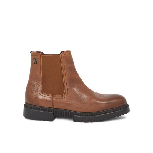 Tommy Hilfiger Sztyblety Comfort Cleated Termo Lth Chel FM0FM04650 Brązowy ze sklepu MODIVO w kategorii Buty zimowe męskie - zdjęcie 182753762