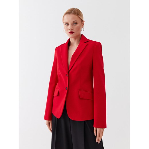 KARL LAGERFELD Marynarka 230W1402 Czerwony Regular Fit ze sklepu MODIVO w kategorii Marynarki damskie - zdjęcie 182753792