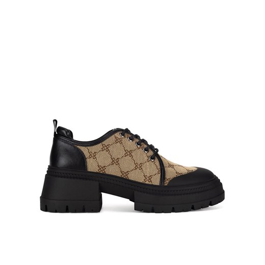 Nine West Oxfordy WFA3033-3 Beżowy ze sklepu MODIVO w kategorii Półbuty damskie - zdjęcie 182753794
