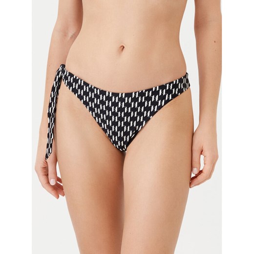 KARL LAGERFELD Dół od bikini A1W46042 Czarny ze sklepu MODIVO w kategorii Stroje kąpielowe - zdjęcie 182753850