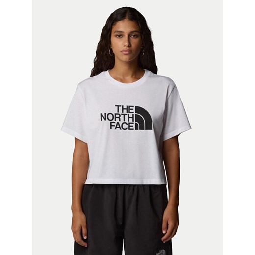 The North Face T-Shirt Easy NF0A8A6H Biały Loose Fit ze sklepu MODIVO w kategorii Bluzki damskie - zdjęcie 182753873