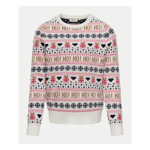 Kids ONLY Sweter 15331242 Kolorowy Regular Fit ze sklepu MODIVO w kategorii Swetry dziewczęce - zdjęcie 182753914