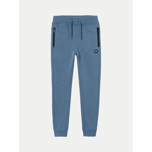 NAME IT Spodnie dresowe 13220322 Niebieski Regular Fit ze sklepu MODIVO w kategorii Spodnie chłopięce - zdjęcie 182753950