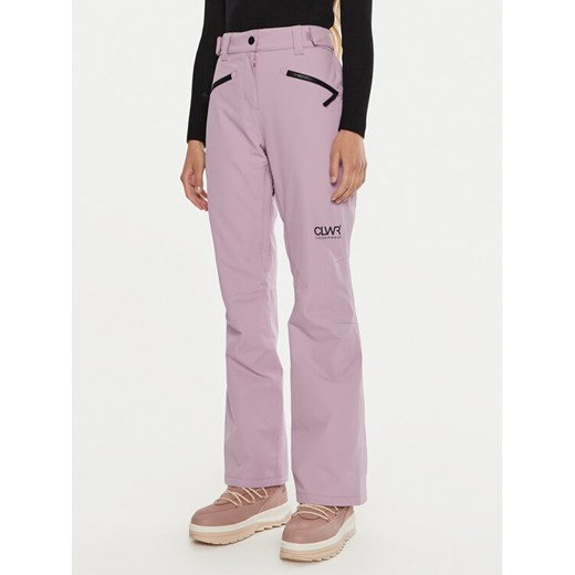 Colourwear Spodnie narciarskie Cork Pant 7010322 Różowy Regular Fit ze sklepu MODIVO w kategorii Spodnie damskie - zdjęcie 182753984