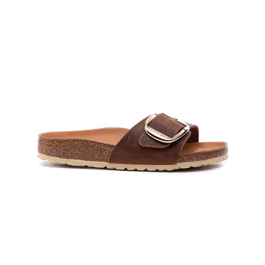 Birkenstock Klapki Madrid Big Buckle 1006525 Brązowy 41 MODIVO