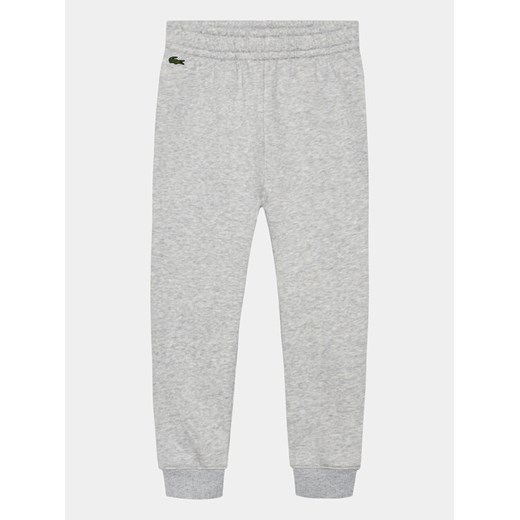 Lacoste Spodnie dresowe XJ9728 Szary Regular Fit ze sklepu MODIVO w kategorii Spodnie chłopięce - zdjęcie 182754021