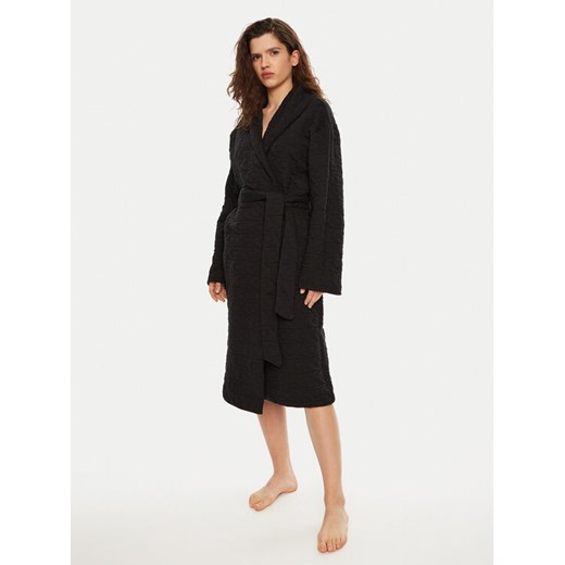 Calvin Klein Underwear Szlafrok Robe 000QS7316E Czarny ze sklepu MODIVO w kategorii Szlafroki damskie - zdjęcie 182754053