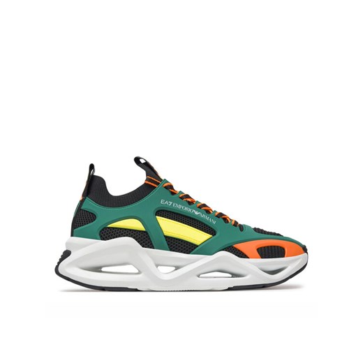 EA7 Emporio Armani Sneakersy X8X174 XK377 U052 Czarny ze sklepu MODIVO w kategorii Buty sportowe męskie - zdjęcie 182754093
