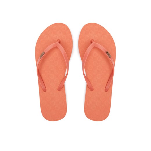 Roxy Japonki ARJL100663 Czerwony ze sklepu MODIVO w kategorii Klapki damskie - zdjęcie 182754100