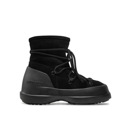 Moon Boot Śniegowce Luna Boot Suede 80D2480030 Czarny ze sklepu MODIVO w kategorii Śniegowce damskie - zdjęcie 182754202
