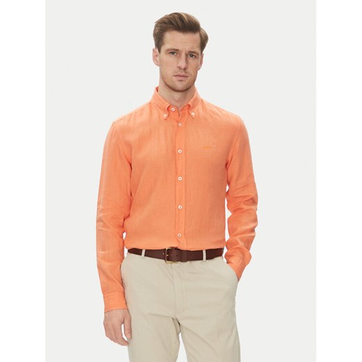 BOSS Koszula H-Roan-Bd-E-C1-243 50520283 Pomarańczowy Slim Fit ze sklepu MODIVO w kategorii Koszule męskie - zdjęcie 182754224