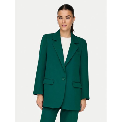 ONLY Marynarka Lana-Berry 15245698 Zielony Oversize ze sklepu MODIVO w kategorii Marynarki damskie - zdjęcie 182754271