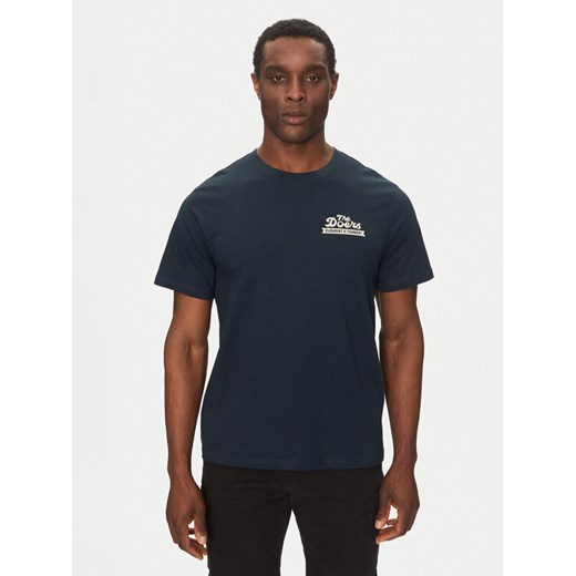 Element T-Shirt ELYZT00520 Granatowy Regular Fit ze sklepu MODIVO w kategorii T-shirty męskie - zdjęcie 182754282