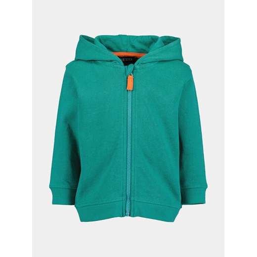 Blue Seven Bluza 936064 X Zielony Regular Fit ze sklepu MODIVO w kategorii Bluzy i swetry - zdjęcie 182754321
