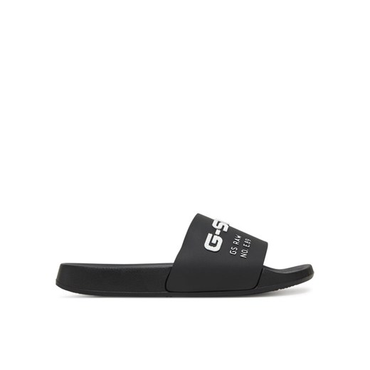 G-Star Raw Klapki SS25-3C096-W Czarny ze sklepu MODIVO w kategorii Klapki damskie - zdjęcie 182754322