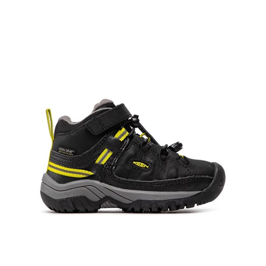 Keen Trekkingi Targhee Mid Wp 1026297 Czarny ze sklepu MODIVO w kategorii Buty trekkingowe dziecięce - zdjęcie 182754370