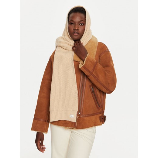 Pepe Jeans Szalik PL060197 Écru ze sklepu MODIVO w kategorii Szaliki i chusty damskie - zdjęcie 182754443