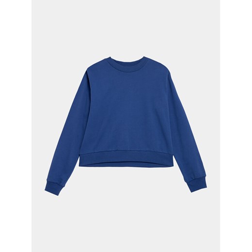 Outhorn Bluza OTHAW23TSWSF668 Niebieski Regular Fit ze sklepu MODIVO w kategorii Bluzy damskie - zdjęcie 182754454