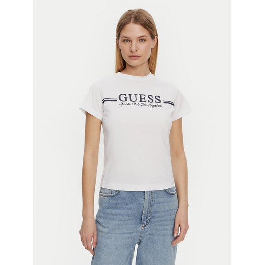 Guess T-Shirt V5GI03 I3Z14 Biały Regular Fit ze sklepu MODIVO w kategorii Bluzki damskie - zdjęcie 182754531