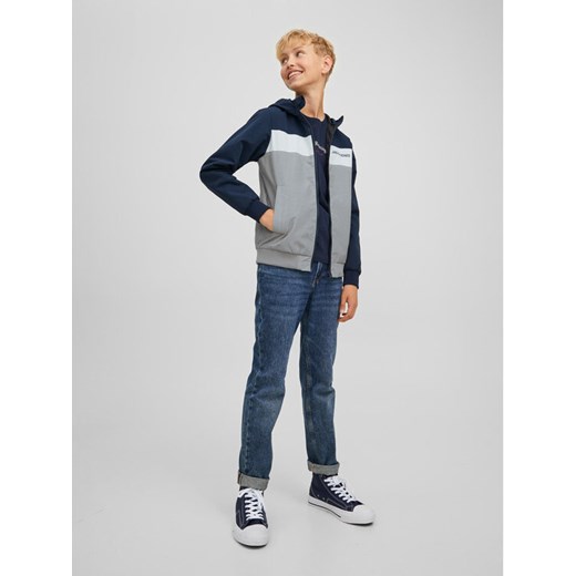 Jack&Jones Junior Kurtka przejściowa Rush Blocking 12200453 Szary Regular Fit ze sklepu MODIVO w kategorii Kurtki chłopięce - zdjęcie 182754540