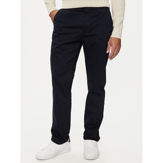 Tommy Hilfiger Chinosy Denton MW0MW37873 Granatowy Slim Fit ze sklepu MODIVO w kategorii Spodnie męskie - zdjęcie 182754582