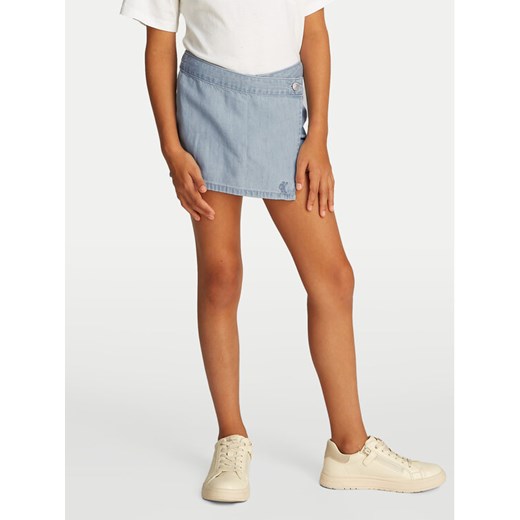 Calvin Klein Jeans Spódnico-szorty IG0IG02888 Niebieski Regular Fit ze sklepu MODIVO w kategorii Spodenki dziewczęce - zdjęcie 182754603