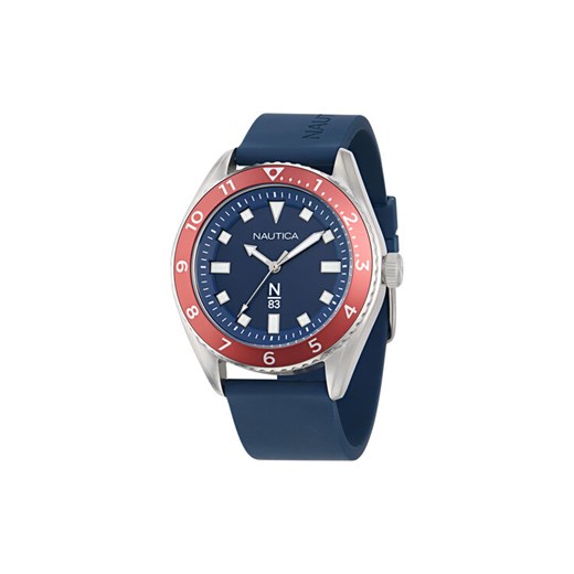 Nautica Zegarek Finn World NAPFWF404 Niebieski ze sklepu MODIVO w kategorii Zegarki - zdjęcie 182754630
