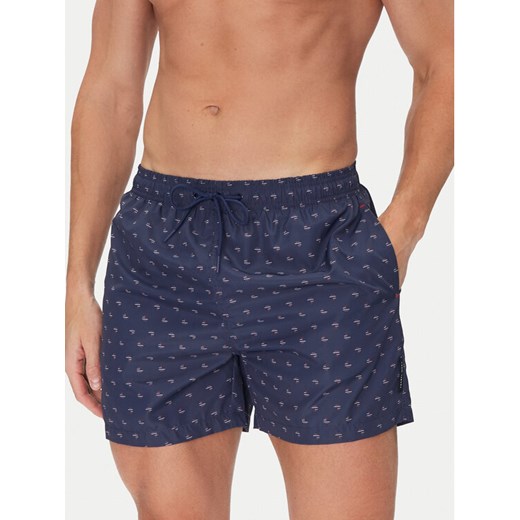YSABEL MORA Szorty kąpielowe 90309 Granatowy Regular Fit ze sklepu MODIVO w kategorii Kąpielówki - zdjęcie 182754664