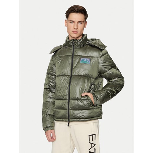 EA7 Emporio Armani Kurtka zimowa 6DPB71 PN2MZ 1846 Zielony Regular Fit ze sklepu MODIVO w kategorii Kurtki męskie - zdjęcie 182754681