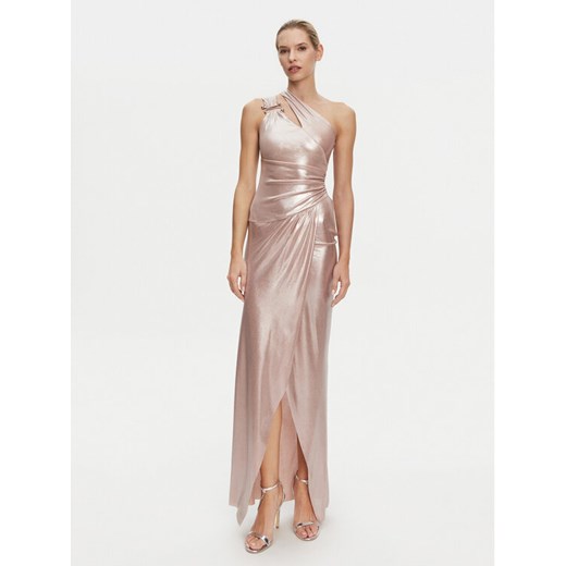 PINKO Sukienka wieczorowa 104960 A2DN Różowy Regular Fit ze sklepu MODIVO w kategorii Sukienki - zdjęcie 182754693