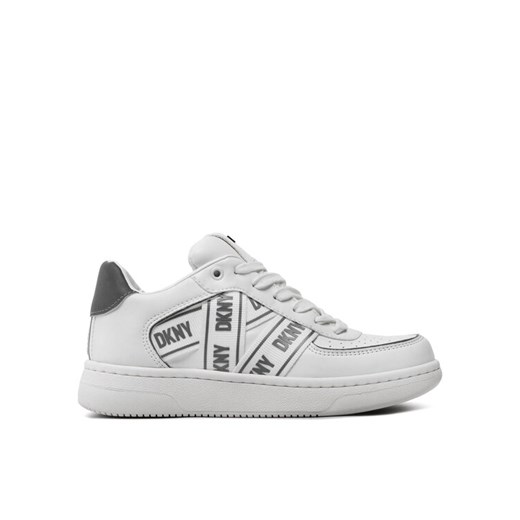 DKNY Sneakersy Olicia K4205683 Biały ze sklepu MODIVO w kategorii Buty sportowe damskie - zdjęcie 182754702