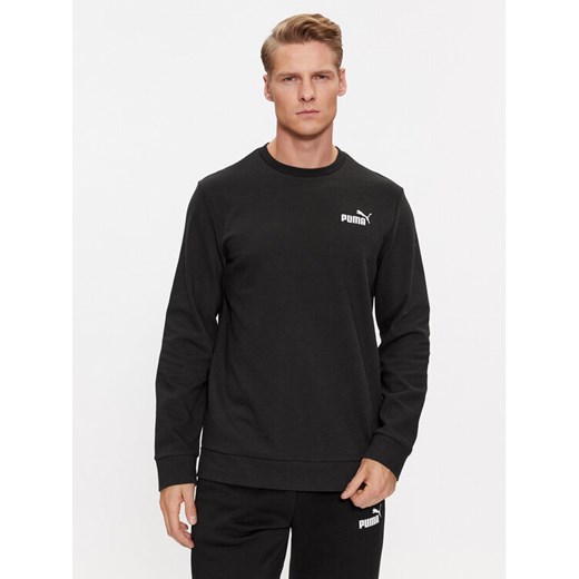 Puma Bluza Ess Elevated 675974 Czarny Regular Fit ze sklepu MODIVO w kategorii Bluzy męskie - zdjęcie 182754723