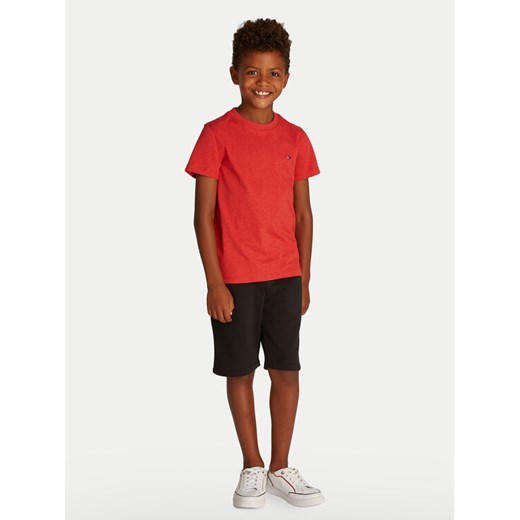 Tommy Hilfiger T-Shirt Essential KB0KB06879 D Czerwony Regular Fit ze sklepu MODIVO w kategorii T-shirty chłopięce - zdjęcie 182754770